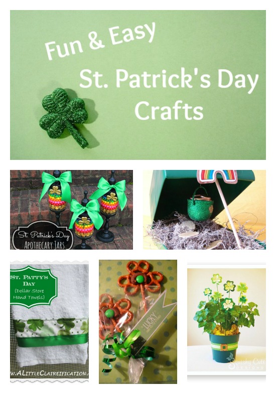 fun and easy st patricks day crafts