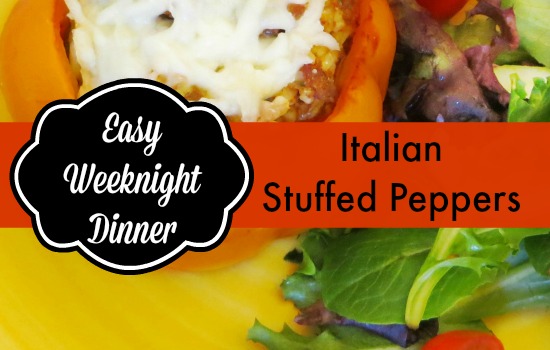 Easy Weeknight Dinner: Italian Stuffed Peppers Recipe