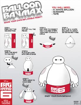 BIG HERO 6 – New Activity Sheets & Coloring Pages!