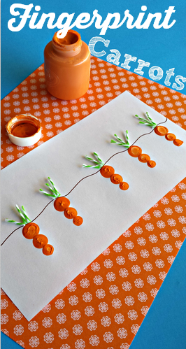 carrot-fingerprint-easter-craft-for-kids