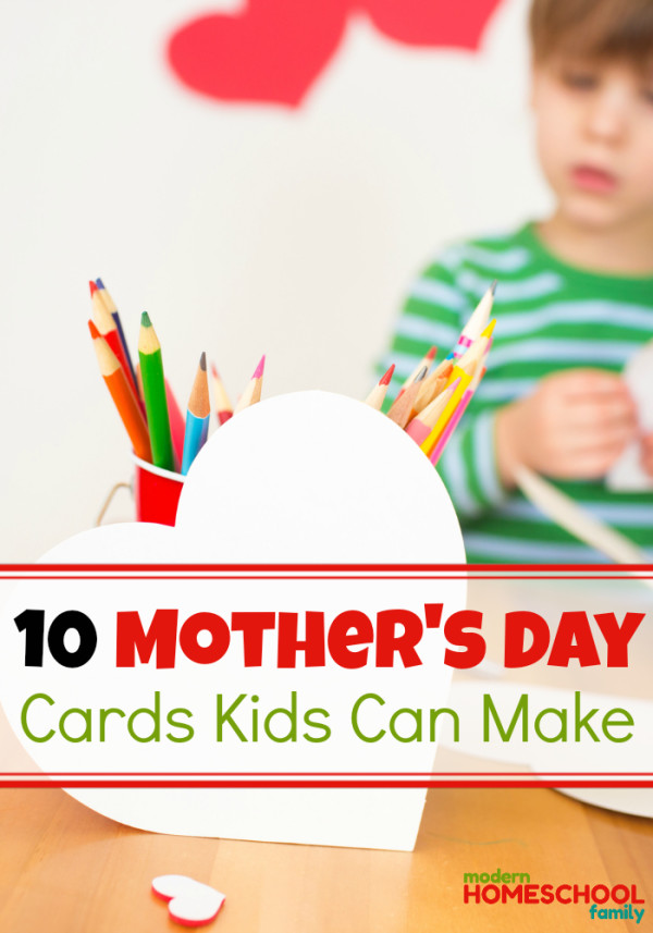10 Mother's Day Cards Kids Can Make - PF