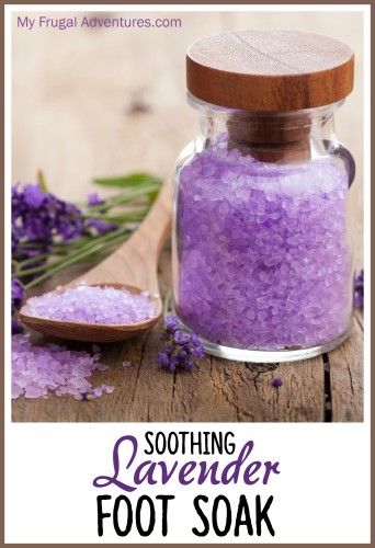 Soothing Lavender Foot Soak Recipe