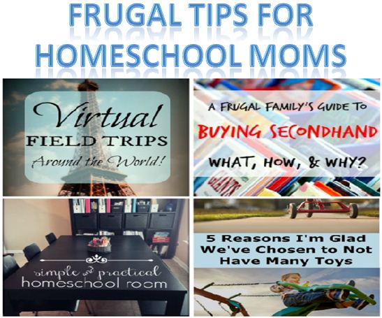 Frugal Tips for Homeschool Moms