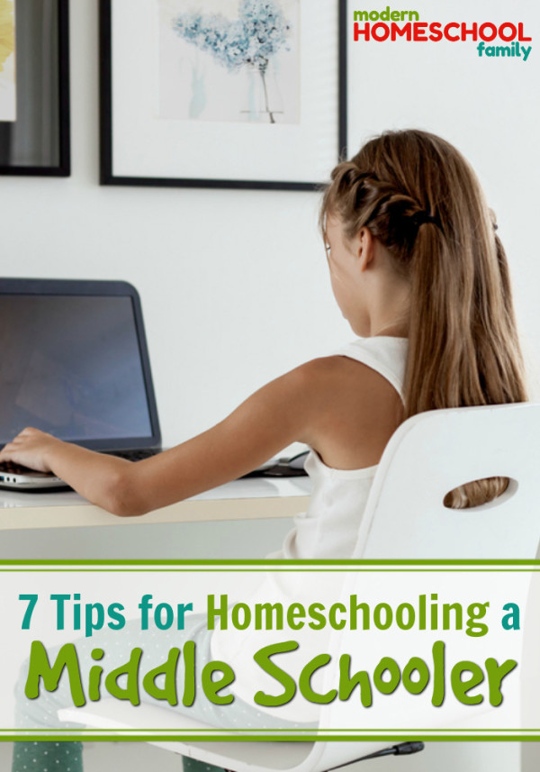 7 Tips for Homeschooling a Middle Schooler - PF