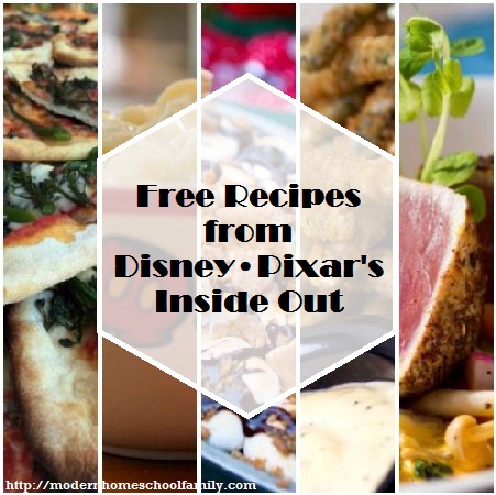 5 Free Recipes from Disney•Pixar’s Inside Out
