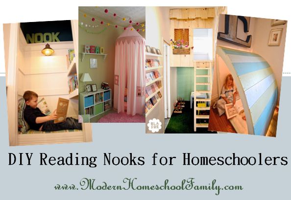 DIY Reading Nooks for Homeschoolers