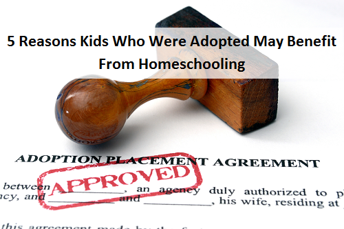Five Reasons Kids Who Were Adopted May Benefit from Homeschooling
