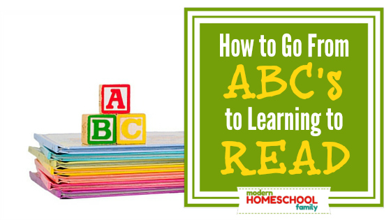 How to Go from the ABCs to Learning to Read