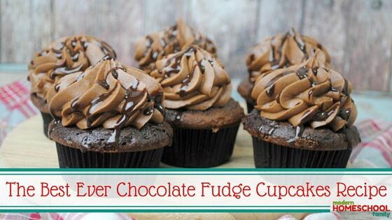 The Best Ever Chocolate Fudge Cupcake Recipe