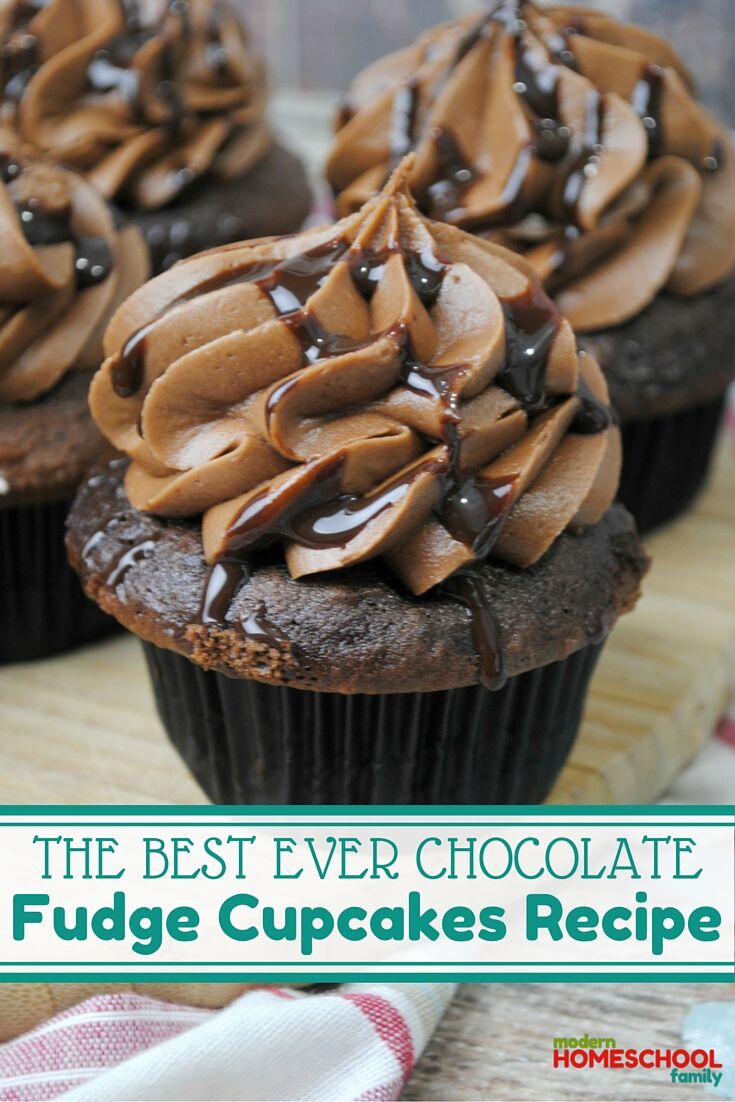 The-Best-Ever-Chocolate-Fudge-Cupcakes-Recipe-Pinterest