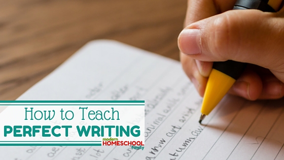 How to Teach Perfect Writing