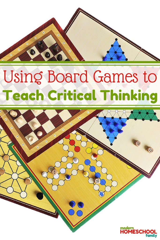 how do board games help with critical thinking