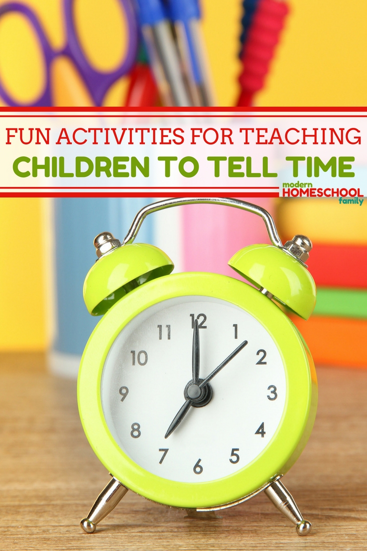 fun-activities-for-teaching-children-to-tell-time-pinterest