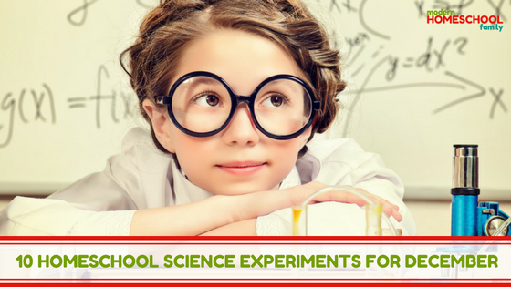 10 Homeschool Science Experiments for December
