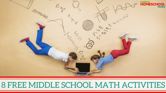 8 Free Middle School Math Activities