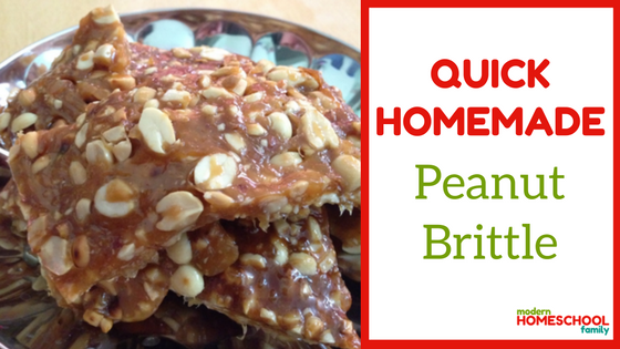 Quick Homemade Peanut Brittle Recipe