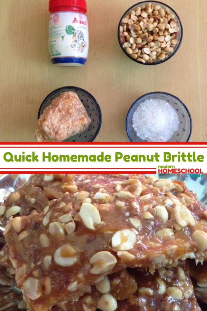 quick-homemade-peanut-brittle-pinterest