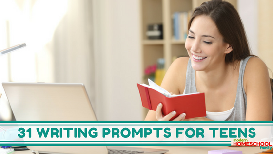 31 Writing Prompts for Teens
