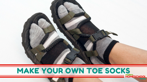 Make Your Own Toe Socks