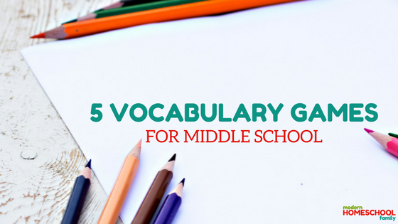 5 Vocabulary Games for Middle School