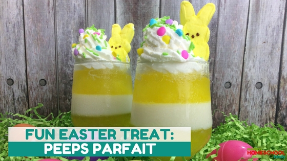 Fun Easter Treat: Peeps Parfait
