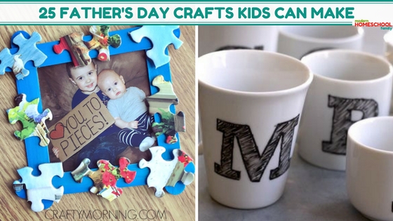 25 Father’s Day Crafts for Kids to Make