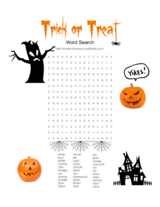 Free Elementary Printable Halloween Activity Sheets