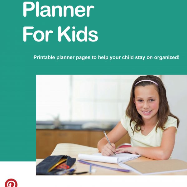 Homeschool Planner for Kids Cover