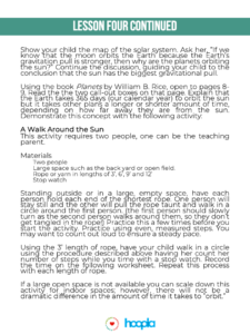 Free Planets Unit Study for Homeschoolers