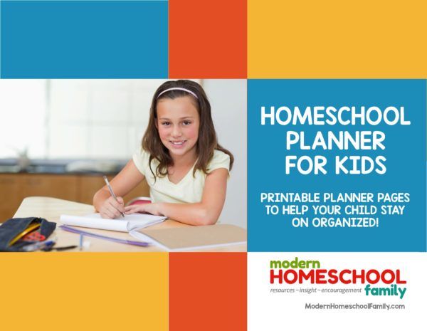 Homeschool Planner for Kids